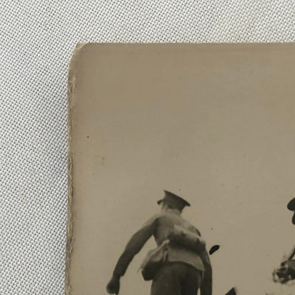 Military Photo Photograph Vintage Harrow School Officer Training UK Vintage