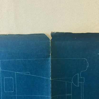 1930 Coachbuilder Car Design Blueprint Rendering Blue Print Phaeton Body Style 