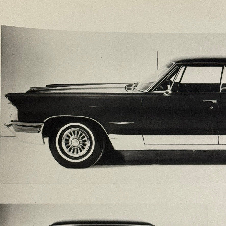 Vintage 1965 Pontiac Bonneville Car Automobile Photo Photograph Print