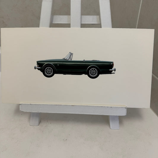 1965 Sunbeam Tiger 260 Car Illustration Art Drawing Hand Drawn Robert Preis
