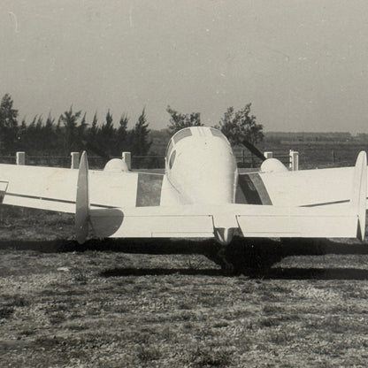 Vintage Airplane Aircraft Plane Photo Photograph