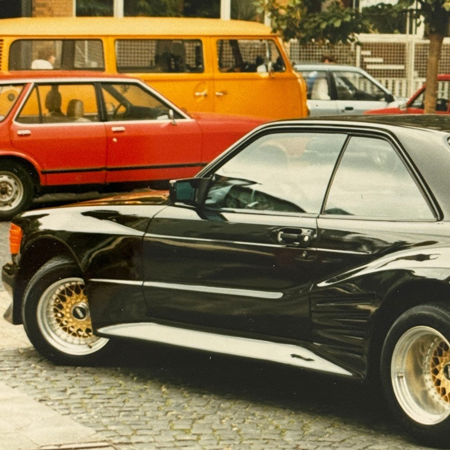 Vintage Mercedes Benz TUNER Car Body Kit BBS Wheels AMG Photo Photograph Print