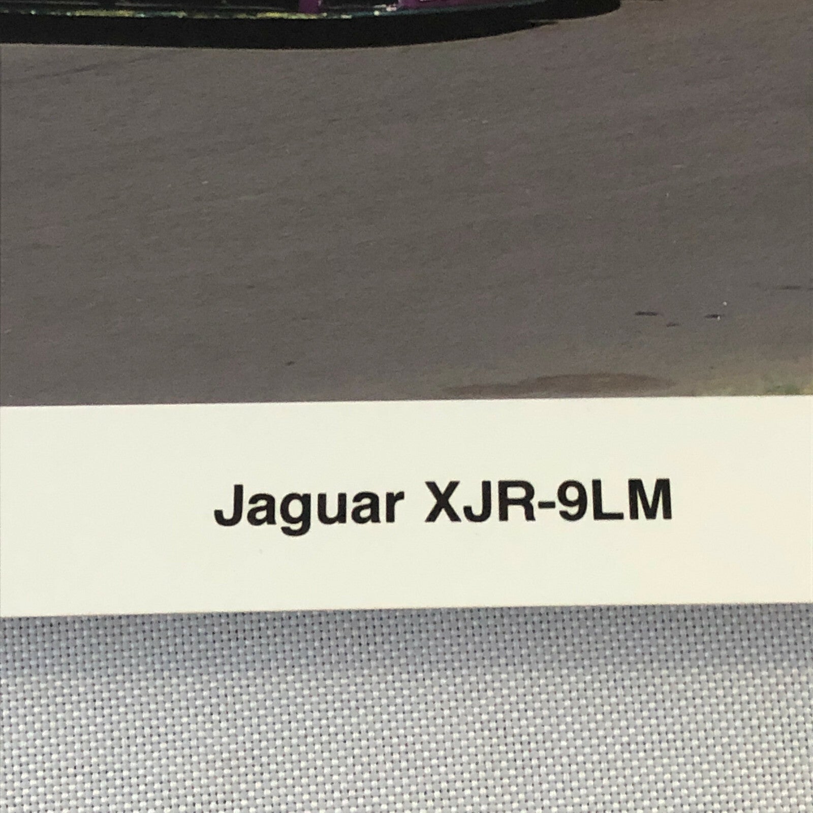 Vintage Jaguar Silk Cut XJR-9LM Racing Car Photo Photograph Jaguar XJR 9LM 