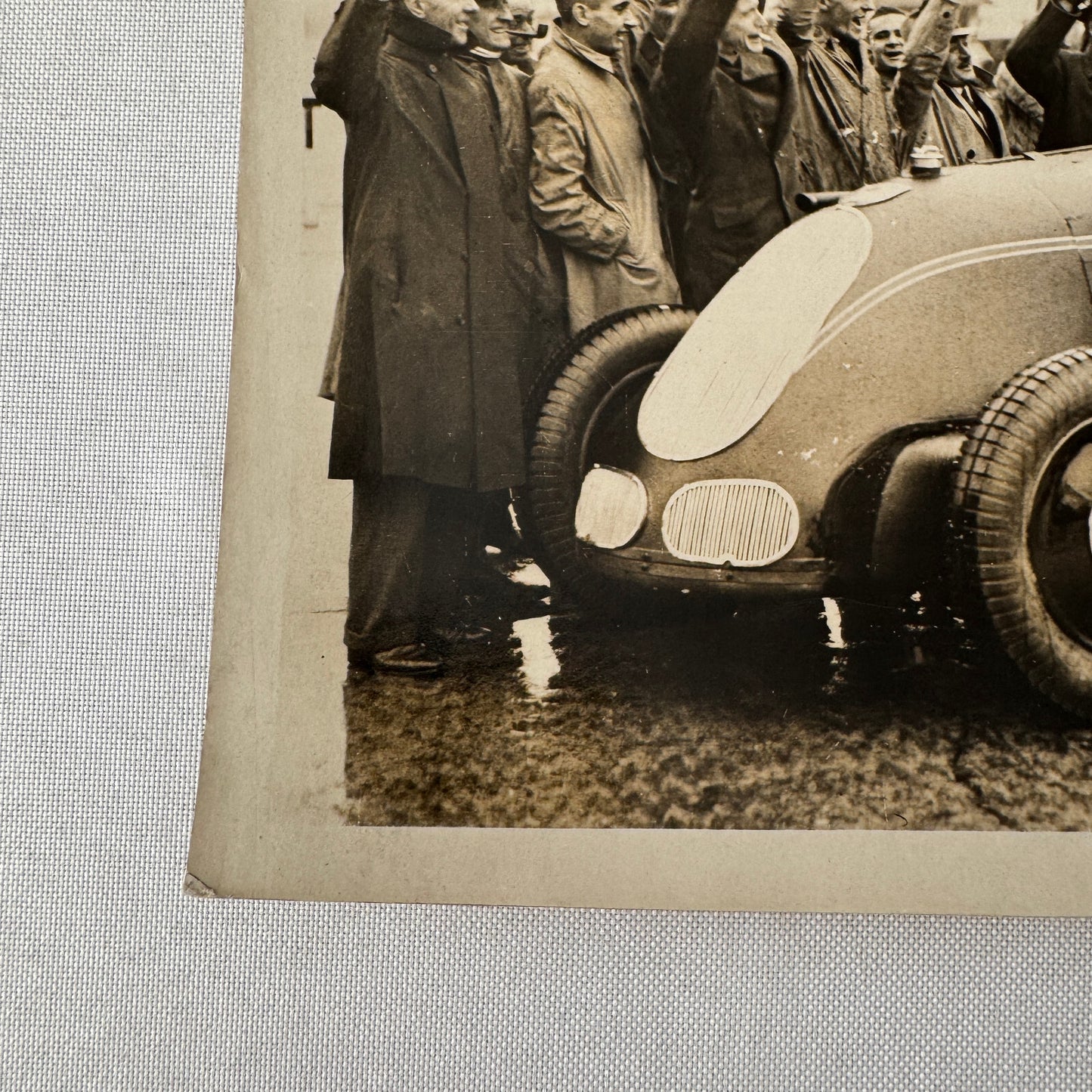 Press Photo Photograph George Eyston Land Speed Record Racing Car Brooklands