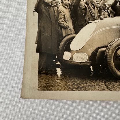 Press Photo Photograph George Eyston Land Speed Record Racing Car Brooklands