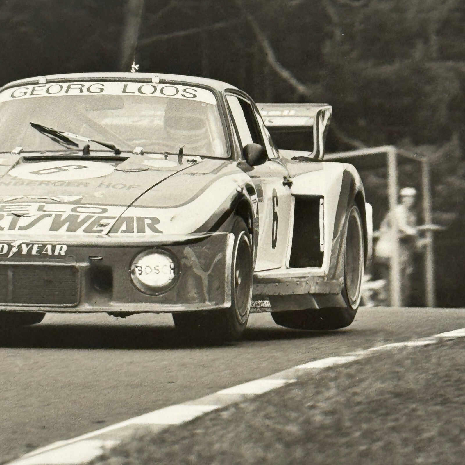 Porsche 935 1000 KM Nurburgring 1979 Racing Photo Photograph Manfred Schurti