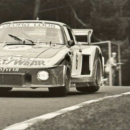 Porsche 935 1000 KM Nurburgring 1979 Racing Photo Photograph Manfred Schurti