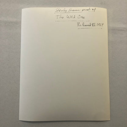 Marlon Brando The Wild One Movie Film Photo Photograph Motorcycle Bike