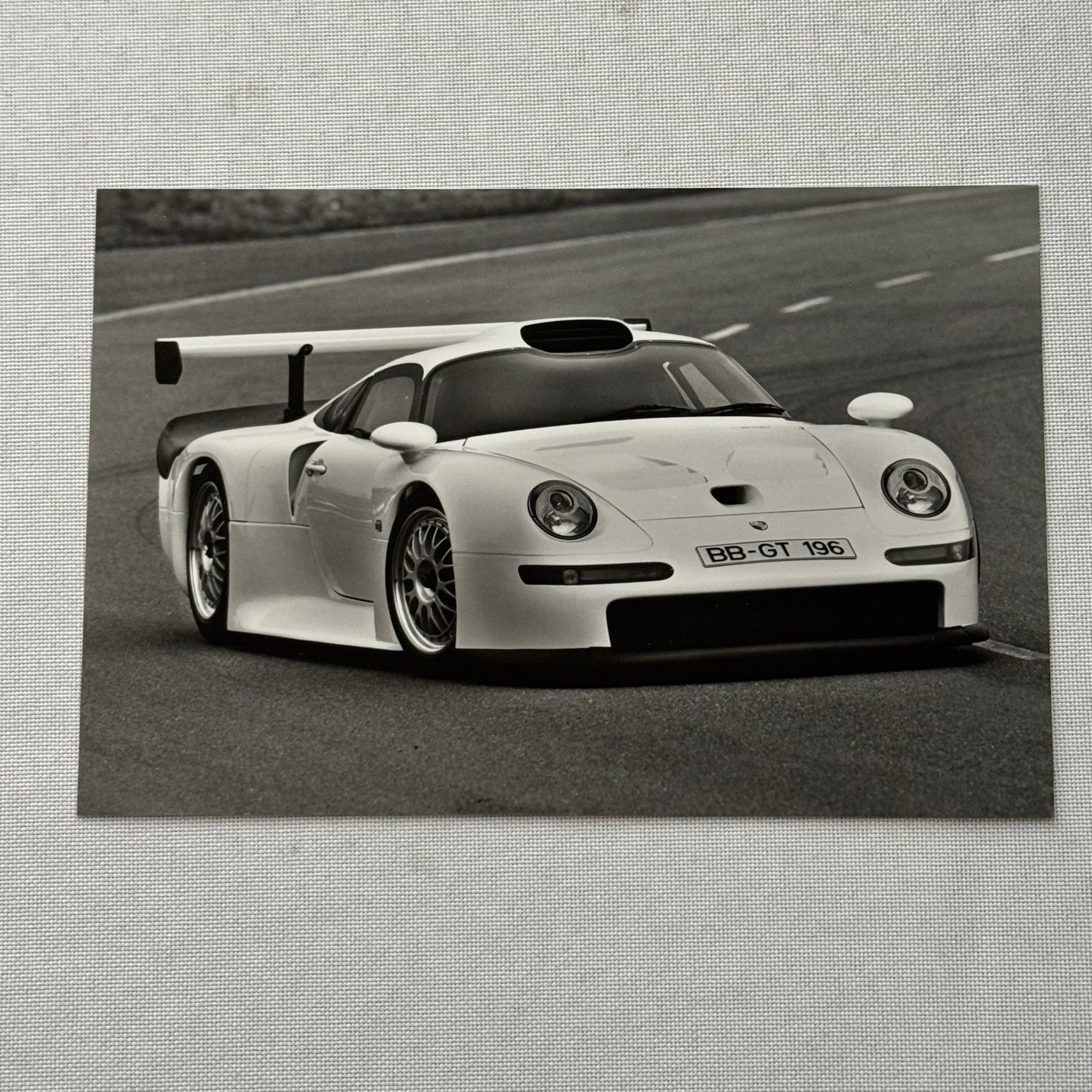 Porsche 911 GT1 Racing Car Photo Photograph Print Porsche 911 GT 1