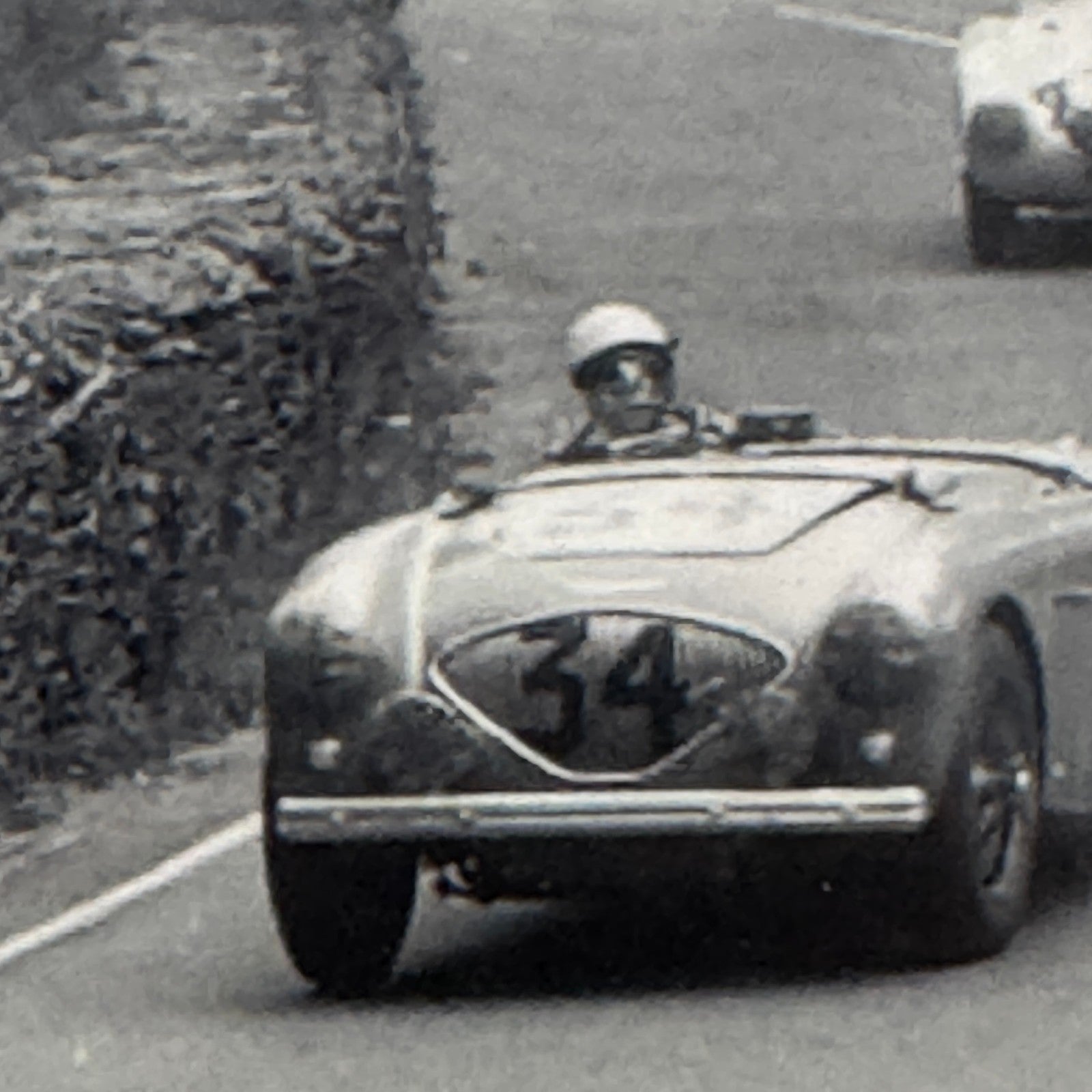 1953 LeMans Racing Photograph Photo Healey 100 OSCA MT4 Porsche 550 Modern
