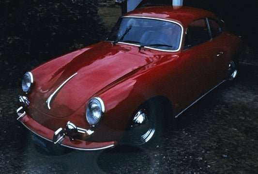 35MM Vintage Photo Slide Porsche 356 Car 1979