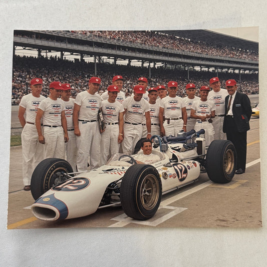 Indy Racing Photo Mario Andretti 1965 Photograph Modern Print