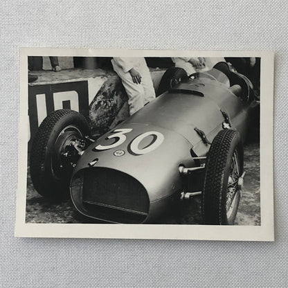 Vintage Racing Photo Photograph BRM Race Car Mailander 1957 ?