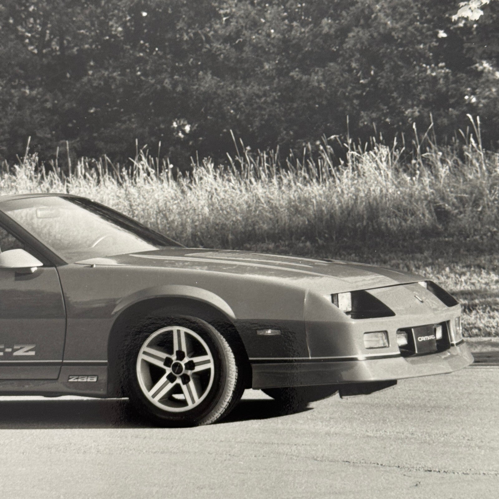 1987 Chevrolet Camaro IROC-Z Convertible Factory Press Photo Photograph Print