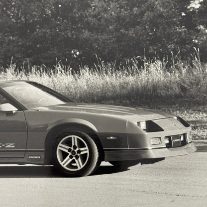 1987 Chevrolet Camaro IROC-Z Convertible Factory Press Photo Photograph Print