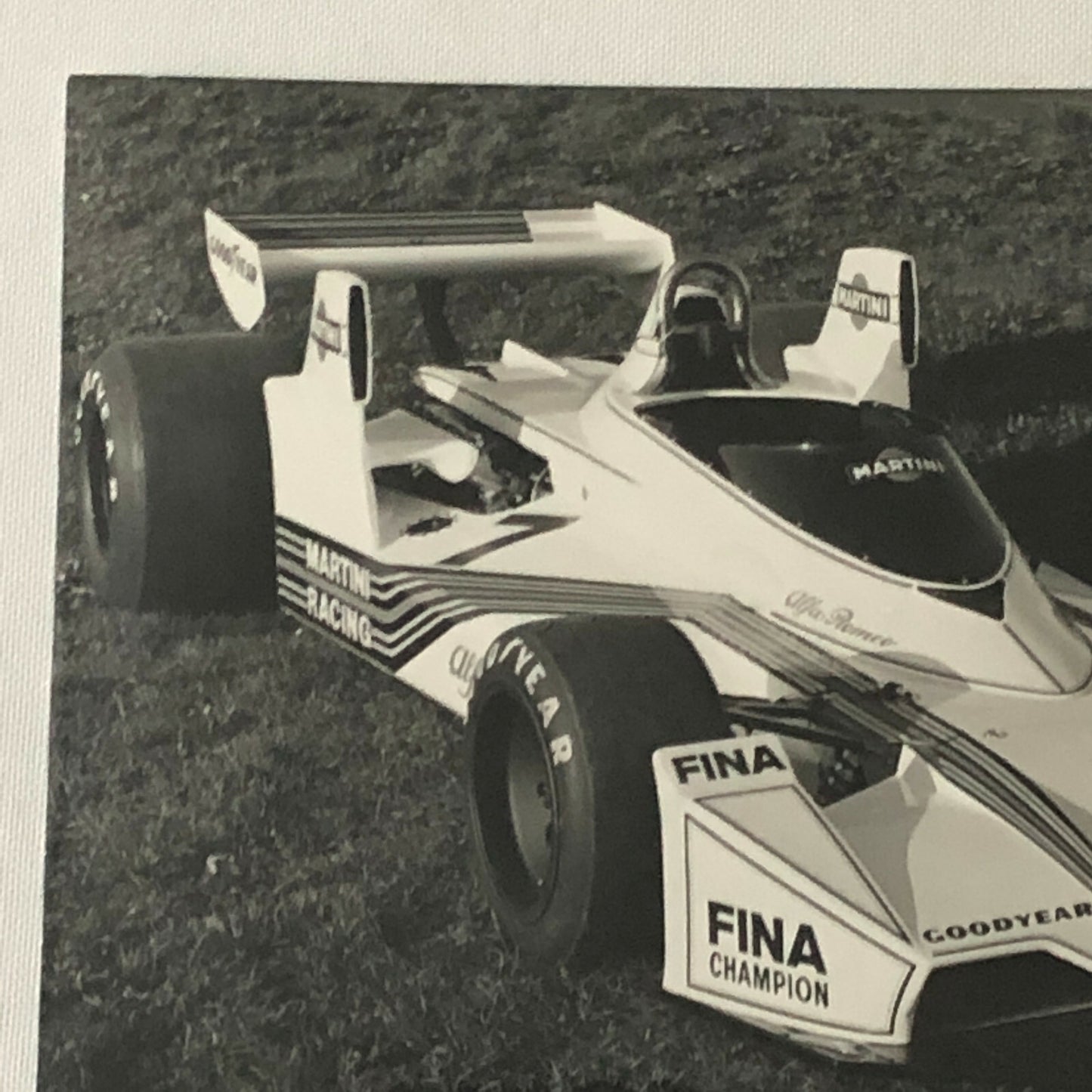 Vintage Alfa Romeo Brabham Martini Racing Car BT 45 Photo Photograph 