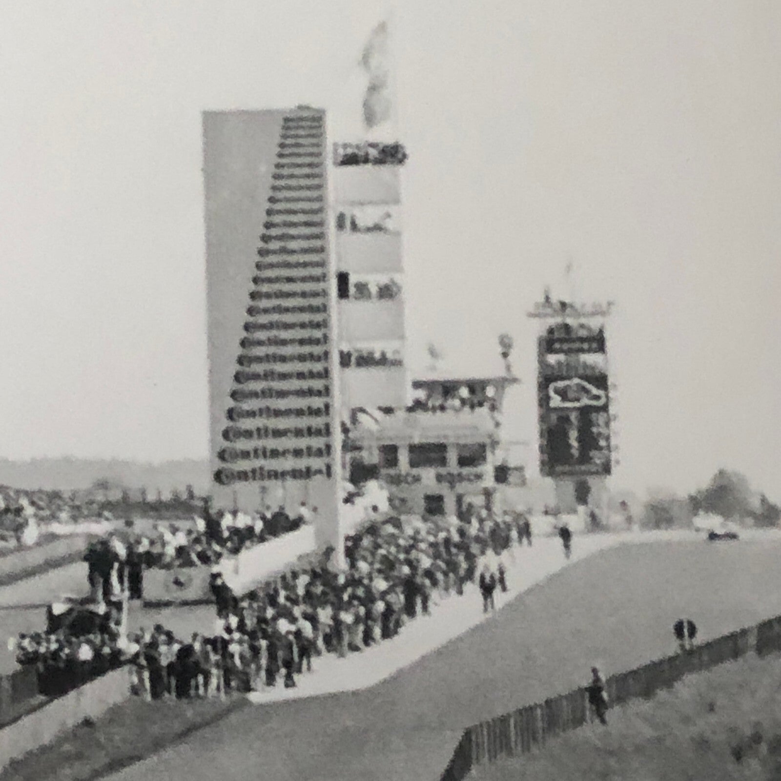 Vintage Bernard Cahier Racing Photo Nurburgring Phil Hill Chaparral Porsche 1967