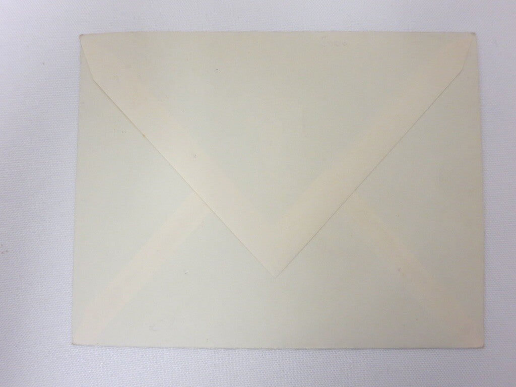 1961 Rallye Monte Carlo Commemorative Postage Stamp on Envelope - Original 