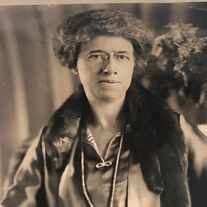 Press Photo Photograph Society Woman Wife of Assistant Postmaster General