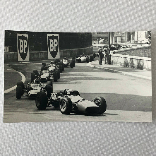 Vintage 1966 Monaco Grand Prix Car Racing Photo Photograph Image Jos Reinhard