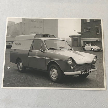 Vintage DAF Car Van Photo Photograph Print VW Volkswagen Beetle