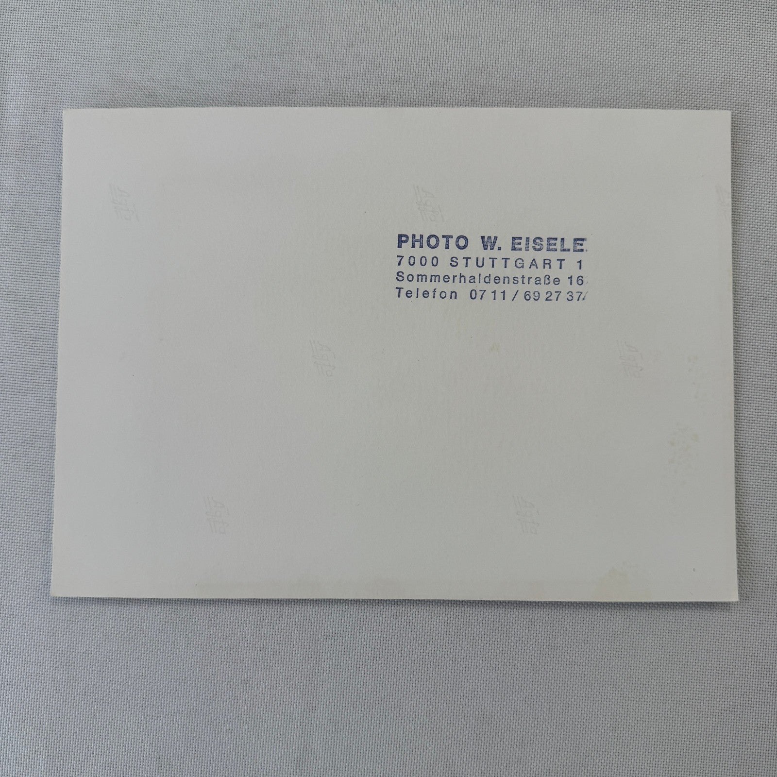 Jean Pierre Jarier JP Jarier Vintage Racing Photo Photograph Print Werner Eisele