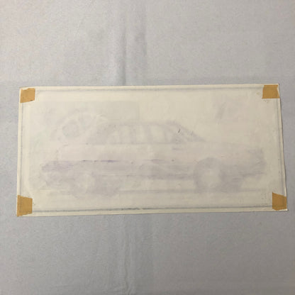 Volkswagen VW Concept Car Illustration Design Drawing Sketch Art Jetta ?