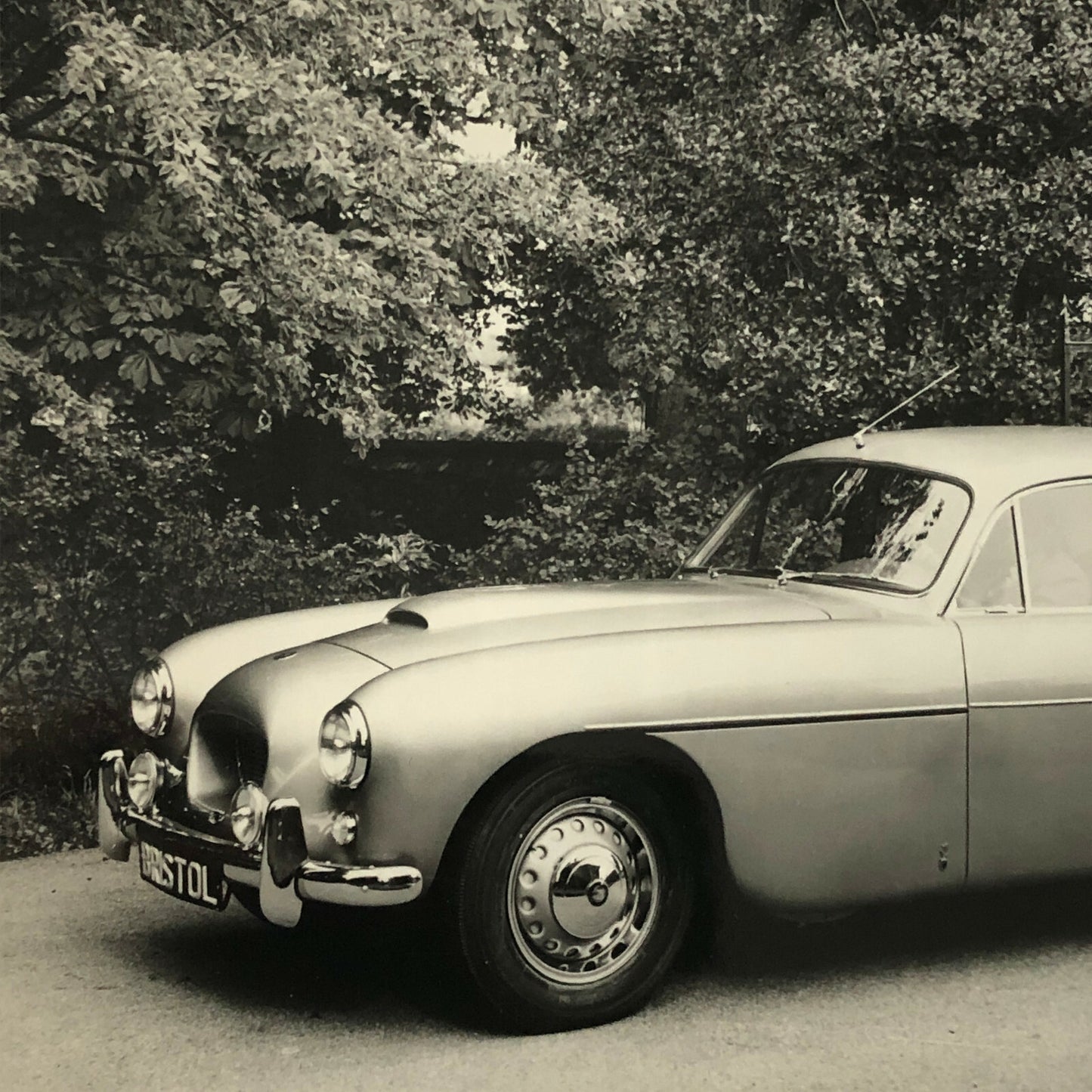 Vintage Bristol Car Press Photo Photograph Print 