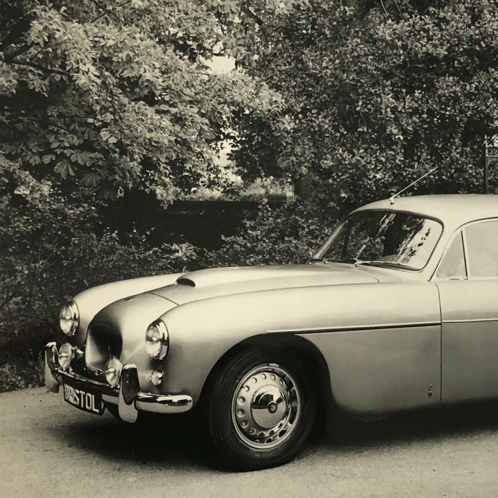 Vintage Bristol Car Press Photo Photograph Print 