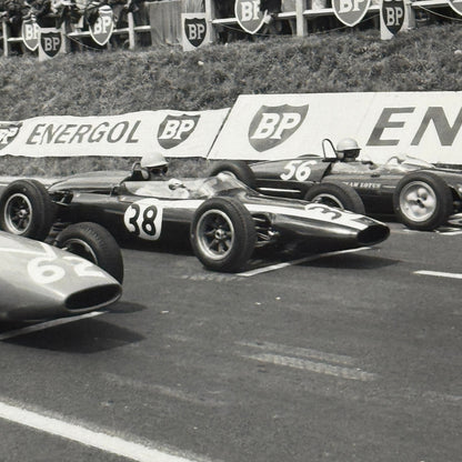 1962 Formula Junior Racing Photo Tony Maggs Alan Rees Bob Anderson Modern Print