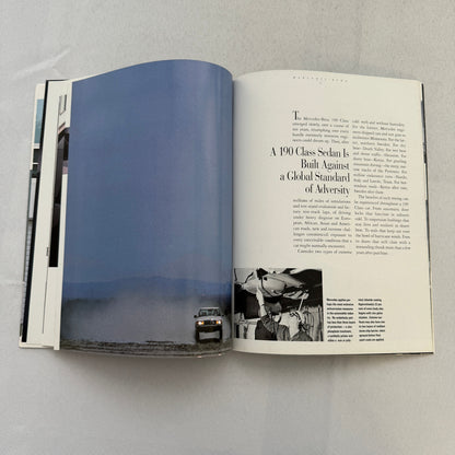 1990 Mercedes Benz 190 Class Car Sales Brochure Catalog Advertising Vintage