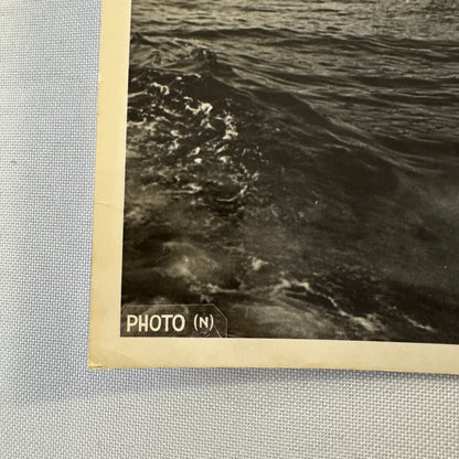Royal Canadian Navy Military Ship Photo Photograph Vintage Destroyer Haida