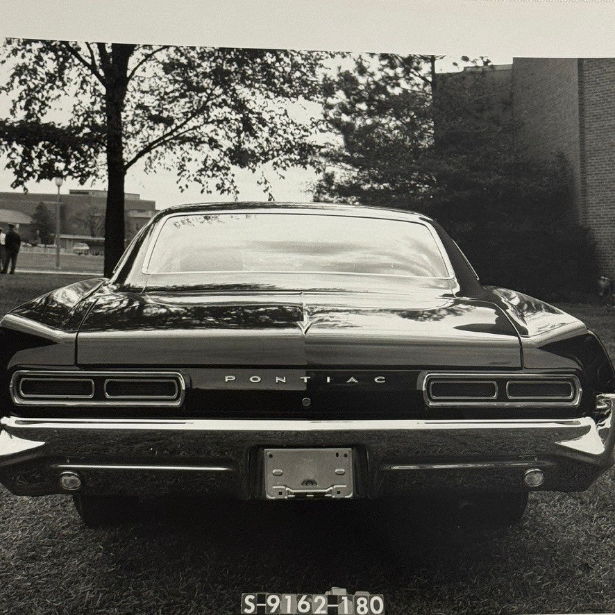 Vintage Pontiac Car Automobile Photo Photograph Print