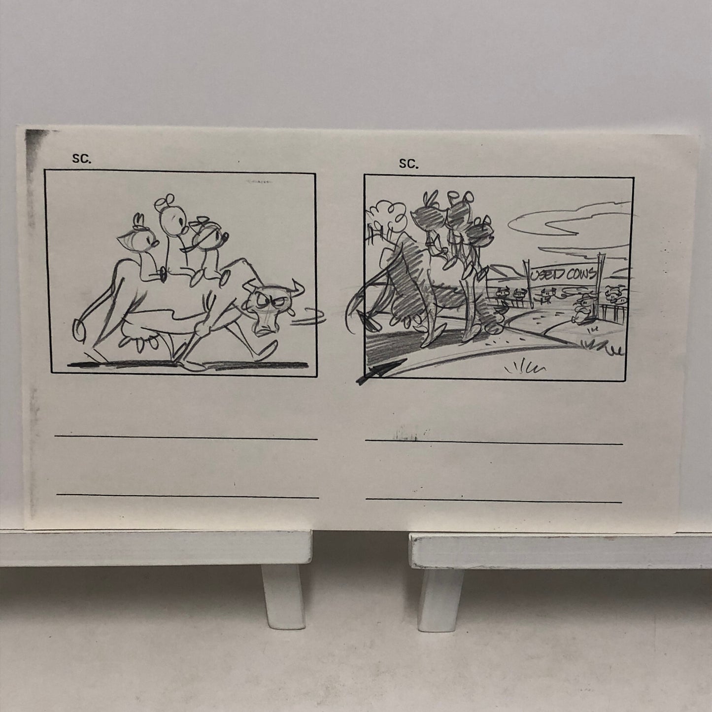 ANIMANIACS Animation Storyboard Illustration Drawing Sketch Art Story Board