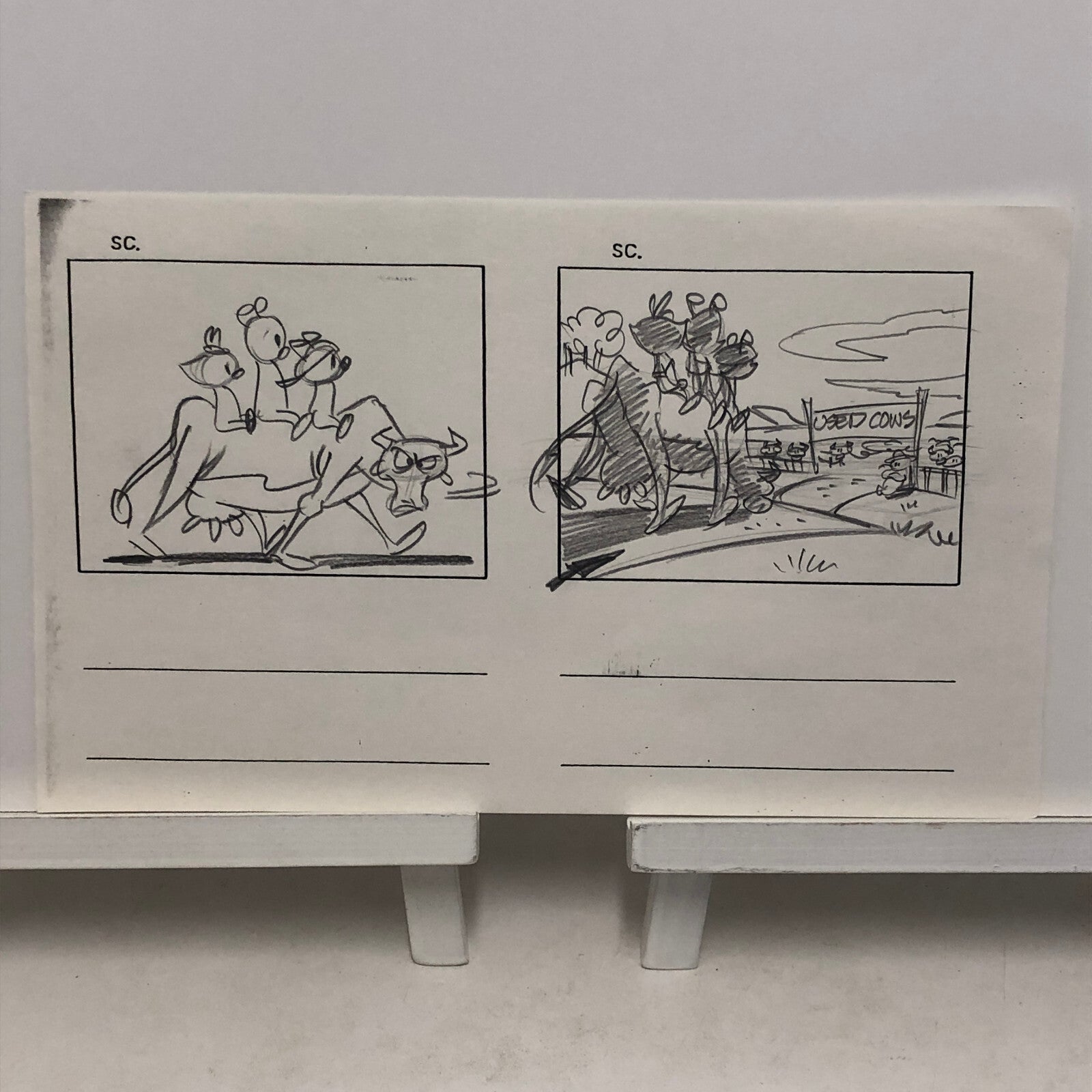 ANIMANIACS Animation Storyboard Illustration Drawing Sketch Art Story Board