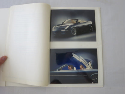 2000 Wilhelm KARMANN GmbH Karmann Coupe Convertible Press Kit Brochure 