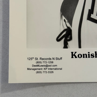 Konishiki KMS Publicity Press Photo Photograph Artist Hawaiian Hawaii