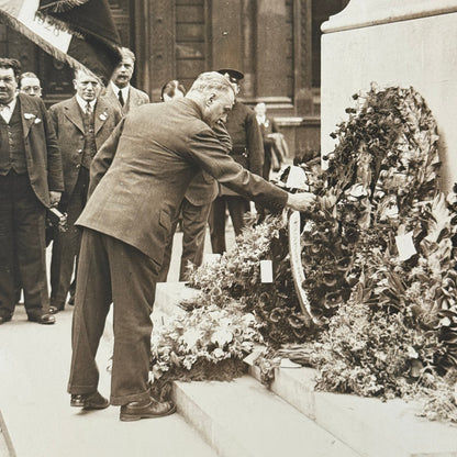 French Military Servicemen Memorial Ceremony in the UK Press Photo Photograph