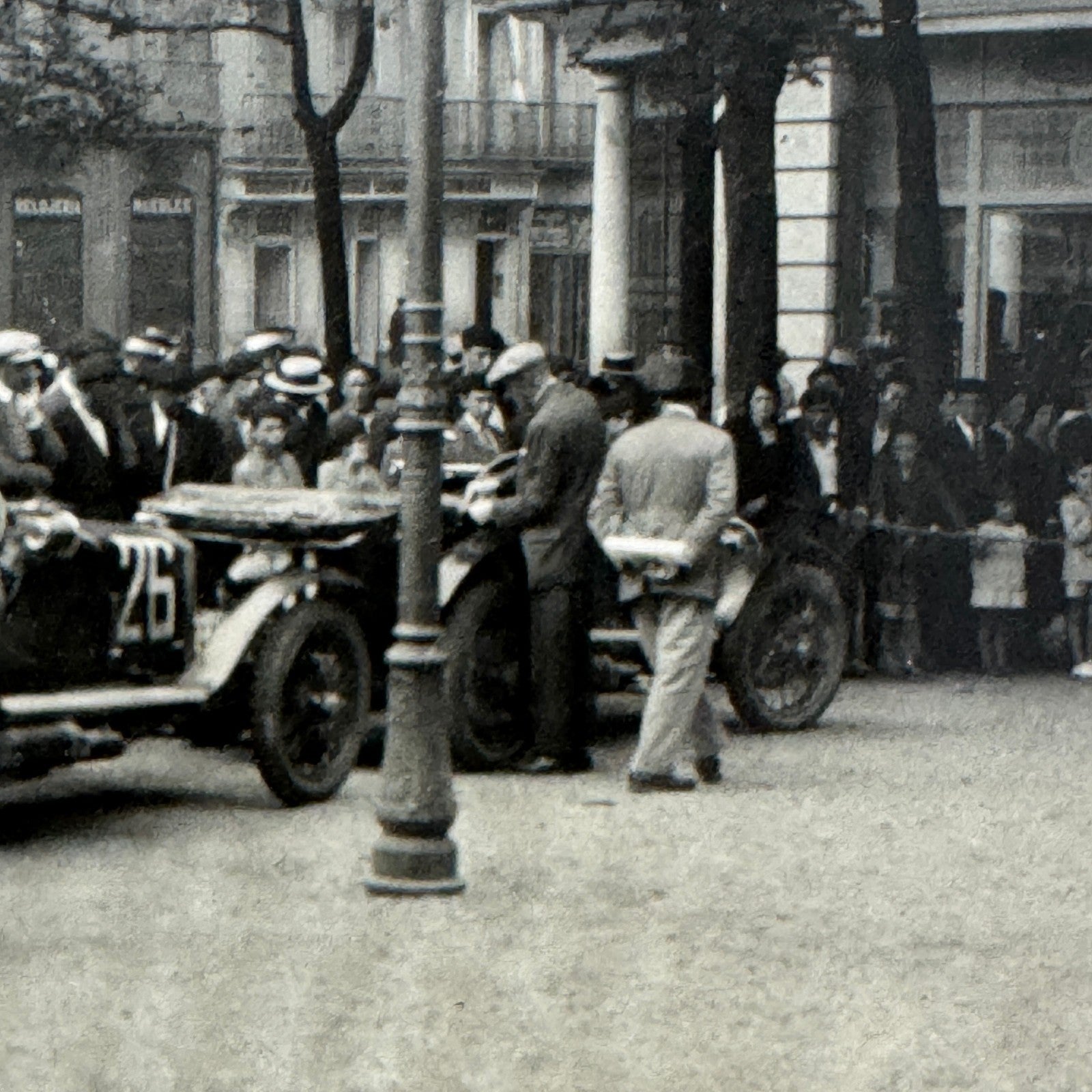 Vintage Car Automobile Racing Race Photo Photograph Print 1926