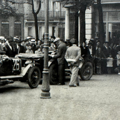 Vintage Car Automobile Racing Race Photo Photograph Print 1926