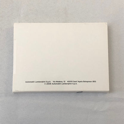Lamborghini Press Kit Brochure with CD Estoque Concept Gallardo Murcielago