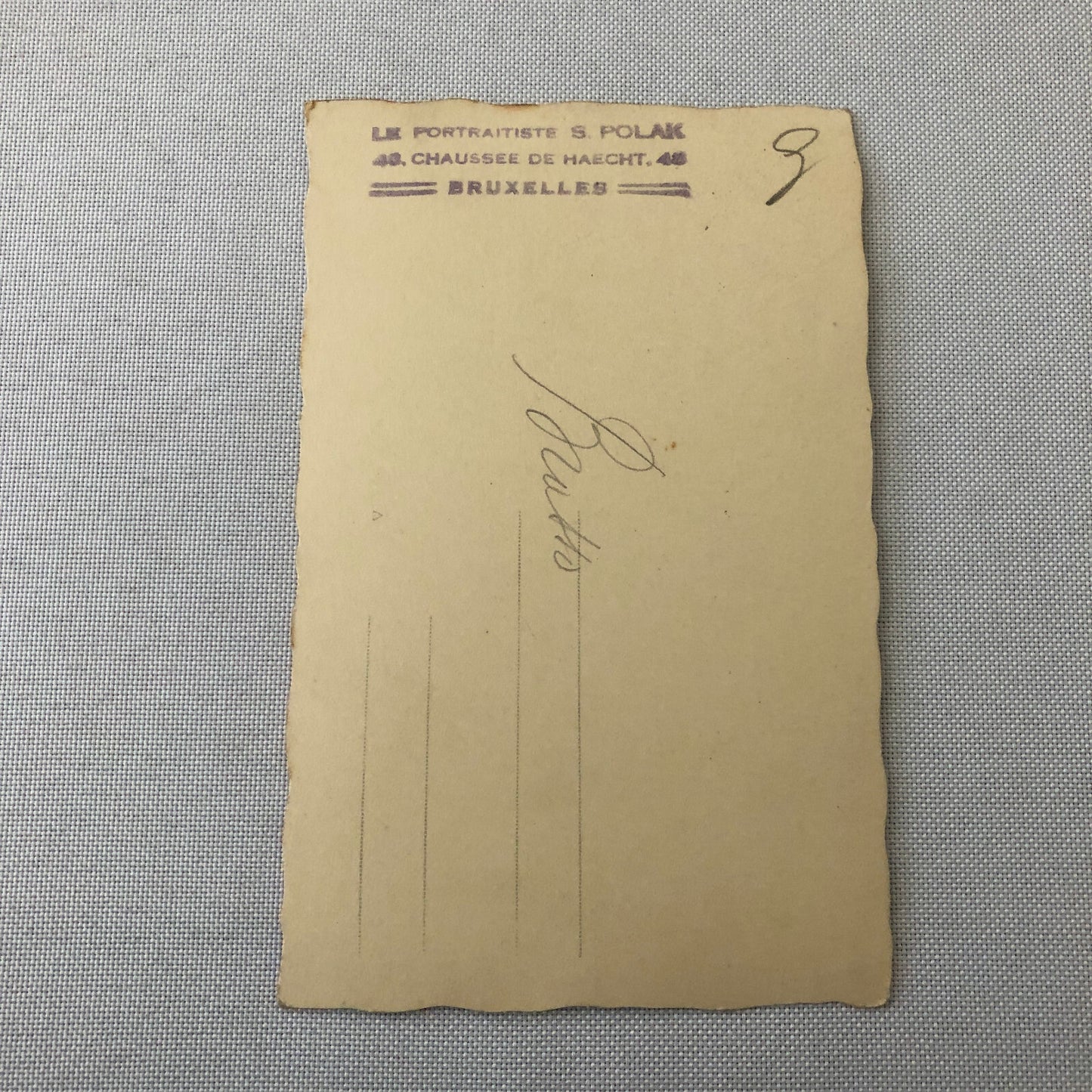 Circus Performer Dancer Photo Photograph Print Belgium Vintage