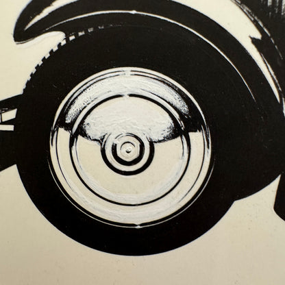 1929 Hispano Suiza Torpedo Automobile Illustration Art Drawing Hand Drawn