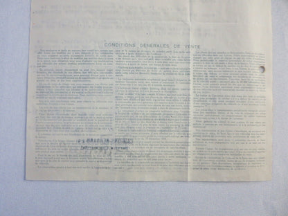 1946 Camions Bernard Truck Company Letter Letterhead Document 