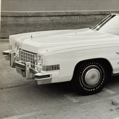 Vintage Indy 500 Racing Photo 1973 Cadillac Official Pace Car Photograph