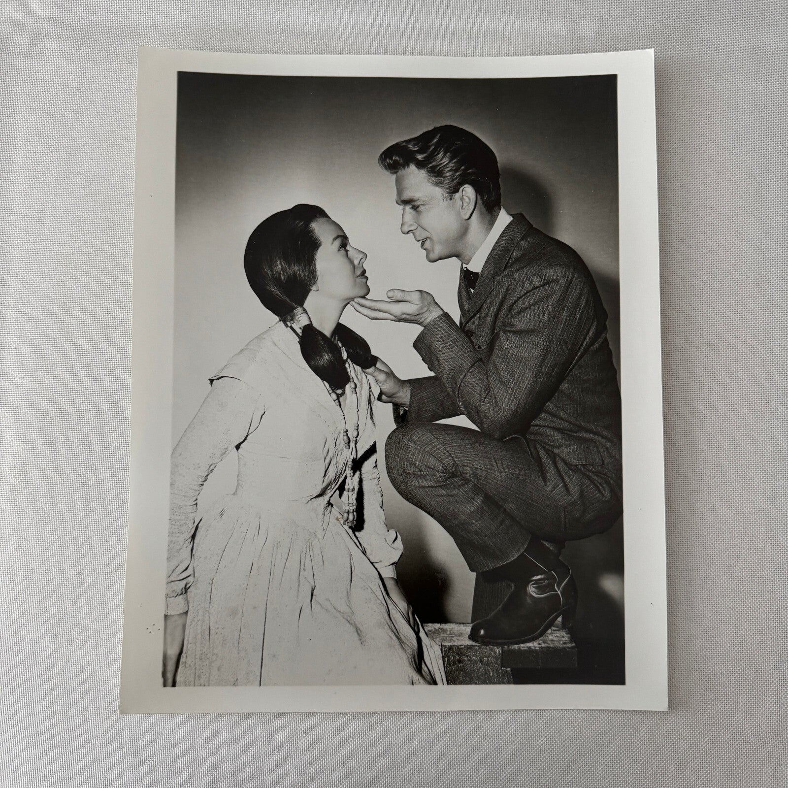 Vintage Movie Still Photo Photograph Leslie Nielsen Actor Actress Modern Print
