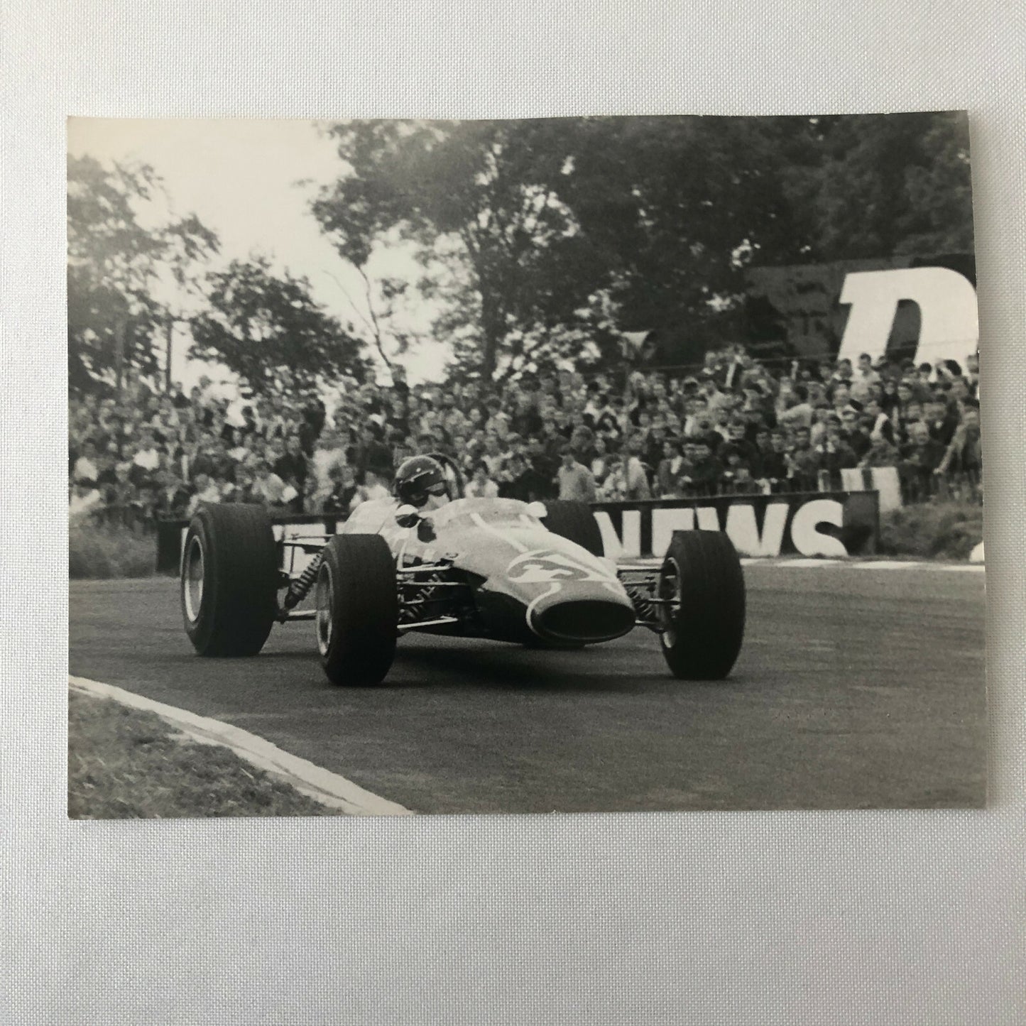 Vintage Racing Car Photo Photograph Print Motorsport Race