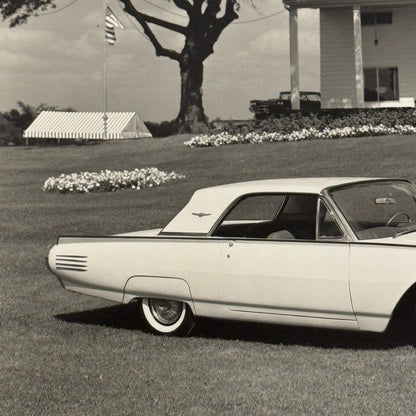 Vintage 1961 Ford Thunderbird Car Automobile Photo Photograph Modern Print