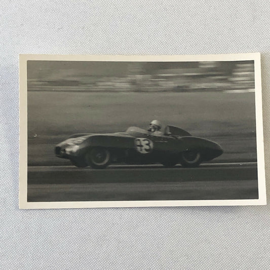 Vintage Racing Car Photo Photograph - 1958 T Brown ? 