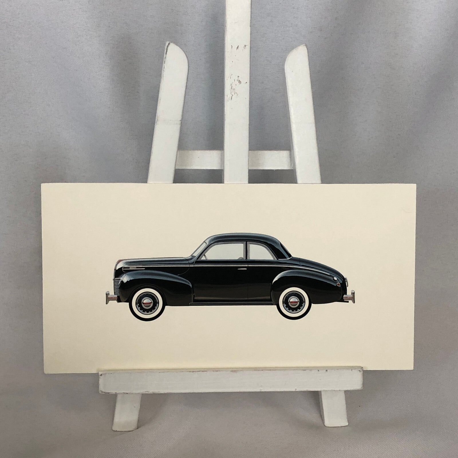 1939 Mercury Sedan Coupe Car Illustration Art Drawing Hand Drawn